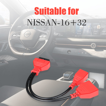 Autel 16+32 Gateway Adapter for Nissan Sylphy Key Adding No Need Password Work with IM608/IM508/Lonsdor K518