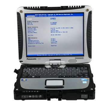 V2021.6 MB SD C5 Connect Compact 5 Star Diagnosis with SSD Plus Panasonic CF19 I5 4GB Laptop Software Installed Ready to Use