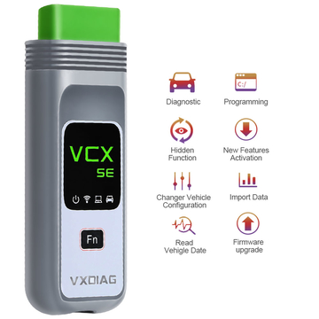 VXDIAG VCX SE Pro Diagnostic Tool with 3 Free Car Software GM/Ford/Mazda/VW/Audi/Honda/Volvo/Toyota/JLR/Subaru