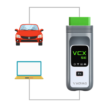 VXDIAG VCX SE Pro Diagnostic Tool with 3 Free Car Software GM/Ford/Mazda/VW/Audi/Honda/Volvo/Toyota/JLR/Subaru