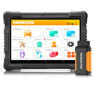 Humzor NexzDAS Pro Bluetooth Tablet Full System Auto Diagnostic Tool Professional OBD2 Scanner 3 Years Free Update