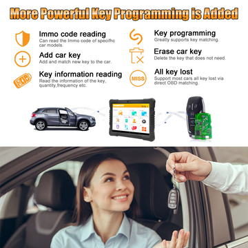 Humzor NexzDAS Pro Bluetooth Tablet Full System Auto Diagnostic Tool Professional OBD2 Scanner 3 Years Free Update