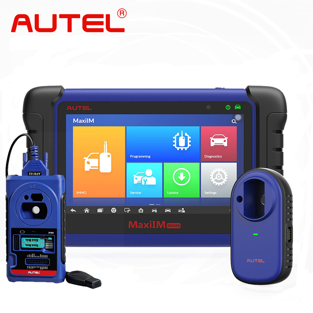 Original Autel MaxiIM IM508 Advanced IMMO &amp;amp; Key Programming Tool Plus XP400 Key and Chip Programmer