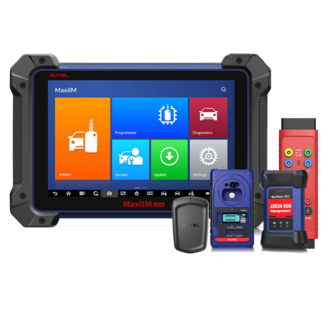 Original Autel MaxiIM IM608 Key Programmer Full Version with APB112 Smart Key Simulator and G-BOX2