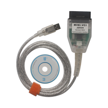 Cheap MINI VCI V14 Single Cable For Toyota Support Toyota TIS OEM Diagnostic Software