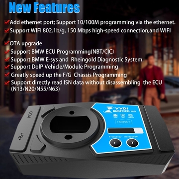 V1.7.3 Xhorse VVDI BIMTool Pro Enhanced Edition Update Version of VVDI BMW