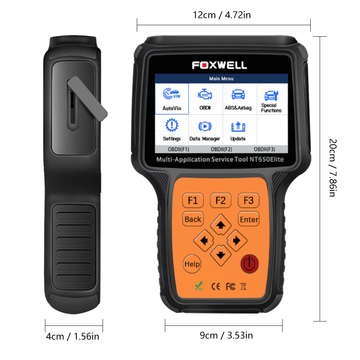 [EU/EU Ship] Foxwell NT650 Elite All Makes Service Tool with 25 Special Function Updated Version of NT650