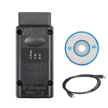 Opcom OP-Com Firmware V1.99 with PIC18F458 Chip and FTDI Chip CAN OBD2 Diagnostic Tool for Opel Support Opel Till Year 2014