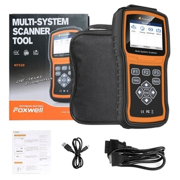 [US/EU Ship] Foxwell NT530 BMW Full System Scanner with SRS, ABS, EPB, Oil Reset, DPF, SAS and Battery Registration Support BMW 2018/2019 &amp;amp; F Chassis