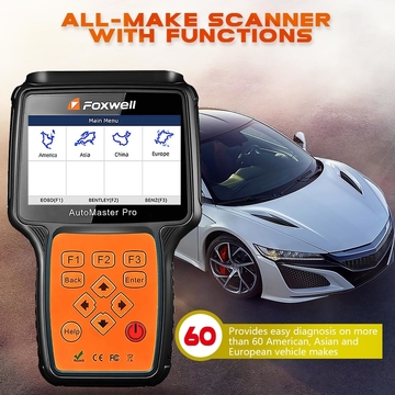 Foxwell NT680 All Systems Diagnostic Scanner with Oil Light/Service Reset+EPB Functions Updated Version of NT624