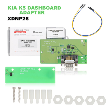 [In Stock] Xhorse Solder-Free Adapters and Cables Full Set XDNPP0CH 16pcs Work with MINI PROG and KEY TOOL PLUS