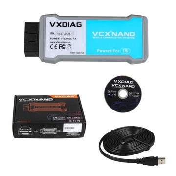 [On Sale] VXDIAG VCX NANO for TOYOTA TIS Techstream V14 Compatible with SAE J2534 Ship from US