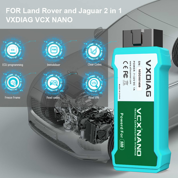 [On Sale] VXDIAG VCX NANO for Land Rover and Jaguar Software V160 WIFI Version Ship from UK