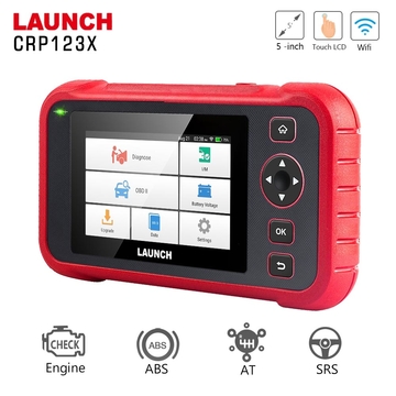 LAUNCH CRP123X OBD2 Code Reader for Engine Transmission ABS SRS Diagnostics with AutoVIN Service Lifetime Free Update Online