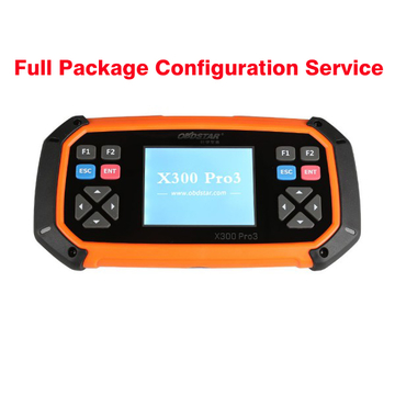 Service to Get OBDSTAR X300 PRO3 Key Master Full Package Configuration