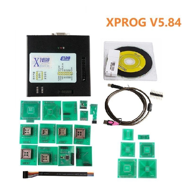 Latest Version X-PROG Box ECU Programmer XPROG-M V5.84 with USB Dongle Free Shipping