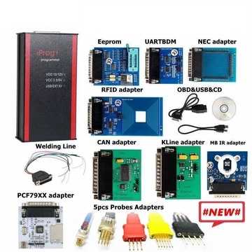 (PL/ES/RU Ship)IPROG Pro 2019 V84 Full ECU Key Programmer Iprog+ IMMO   Correction Airbag Reset Iprog V84 PK DIGIPROG 3 Carprog