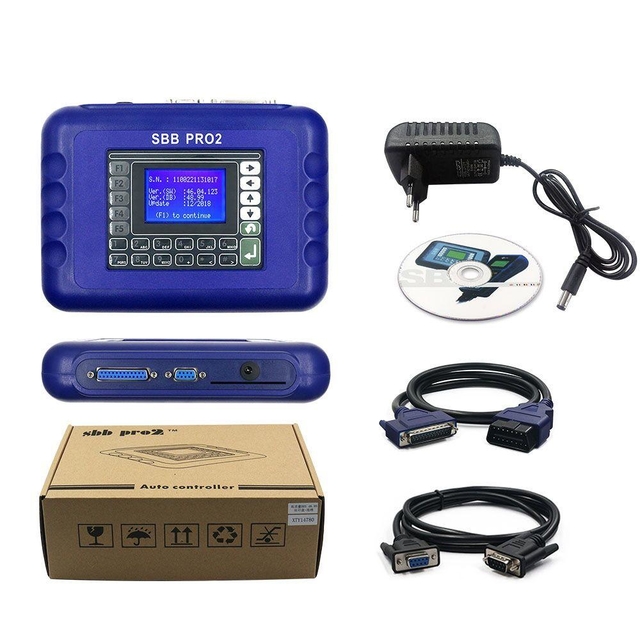 V48.88 SBB Pro2 Key Programmer Support Cars to Year 2017 No Token Limitation