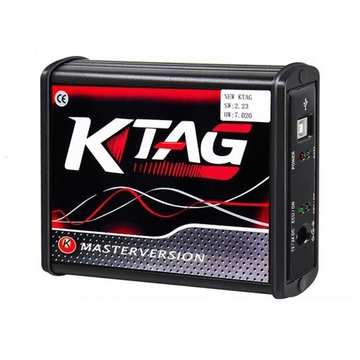 (PL/ES/RU Ship) Online EU Red KTAG V7.020 Master V2.23 No Token Limit 4 LED K-Tag 7.020 7020 ECU Programmer Car Truck Tractor Tuning Tool