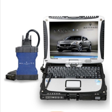 MDVCI Maserati Detector Support Programming and Diagnosis with Maintenance Data Installed on Panasonic CF19 Ready to Use